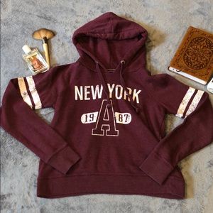 Cropped Aeropostale Hoodie